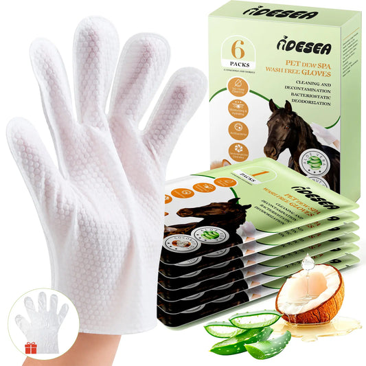 Professional Pet Grooming Wipes for Dogs and Cats - No-Rinse, Deodorizing, Hypoallergenic Cleaning Solution for Paws, Fur, Face, Ears, and Rear - Extra Thick Daily Care Wipes