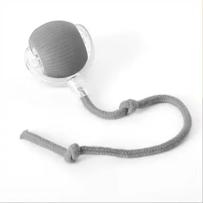 Interactive USB-Charged Rolling Ball Cat Toy with Teasing Stick - Durable and Safe Anti-Boredom Supplies for All Breeds